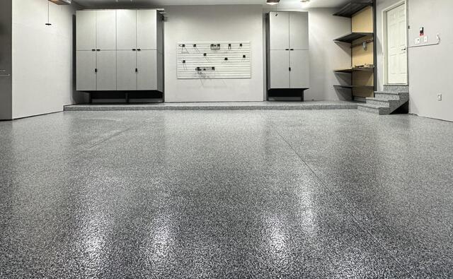 Garage Floor Coating and Storage in Troy