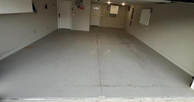 Peeling Epoxy Floor