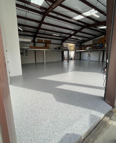 New polyaspartic floor coating