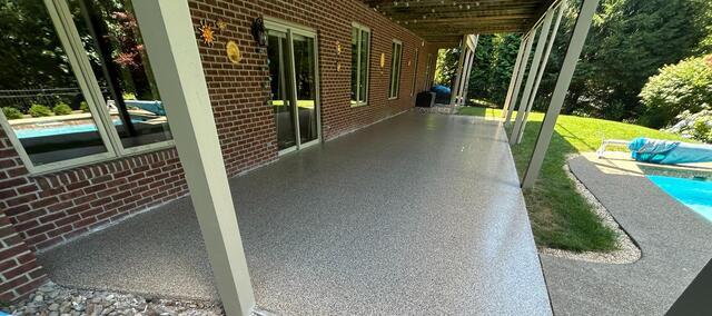 Concrete Patio Restored