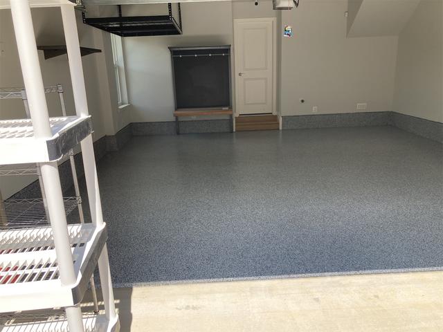 Garage Floor Coating and Storage