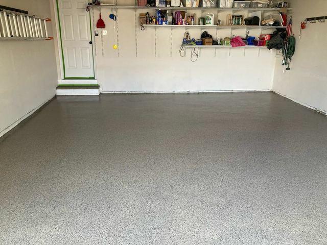 Finished Garage Floor Coating